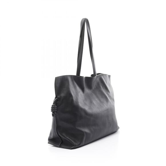 Loewe Flamenco Clutch XL Shoulder Bag Leather Black - Picture 2 of 7